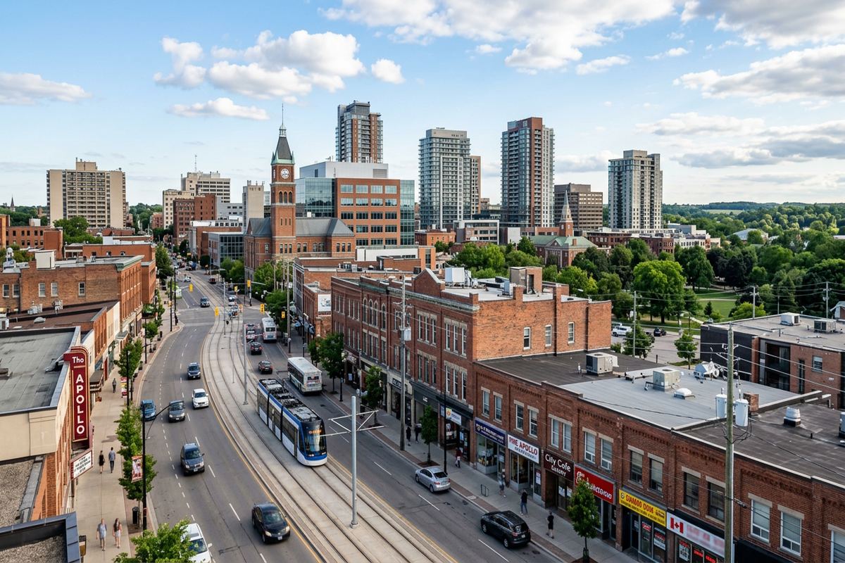 Kitchener, Ontario streetscape