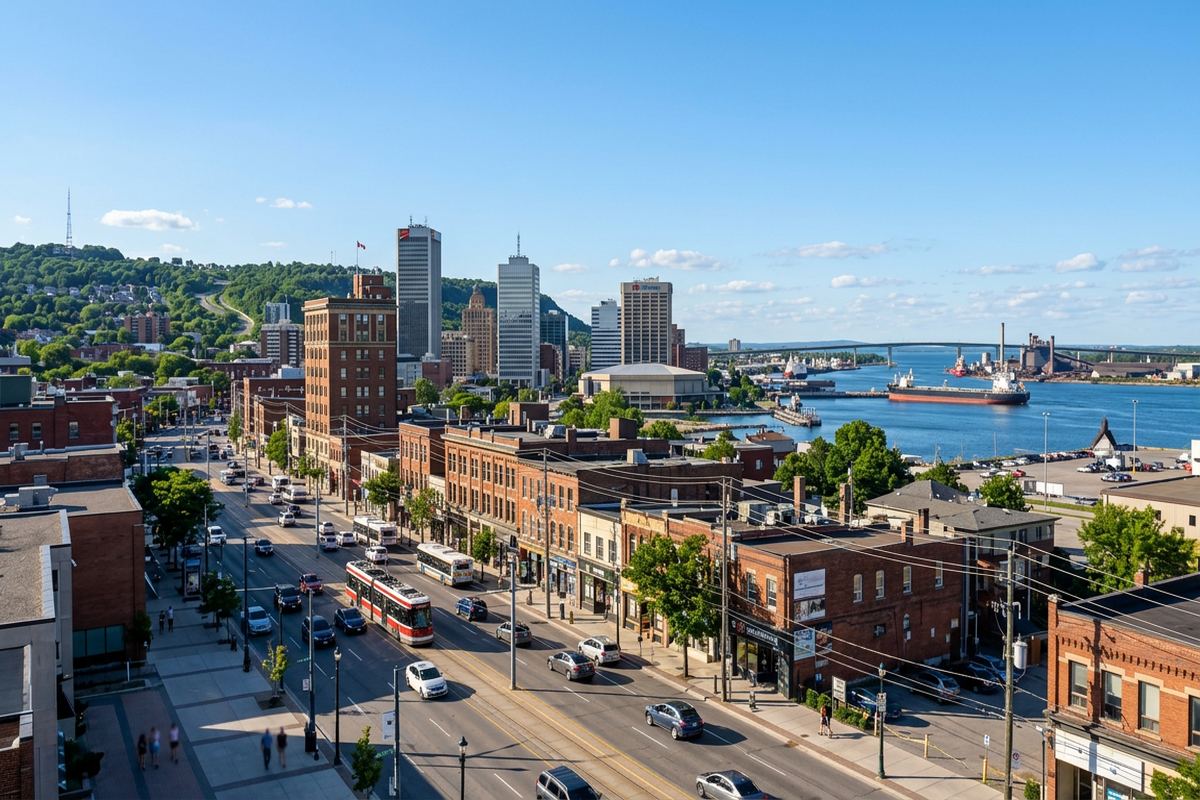 Hamilton, Ontario streetscape