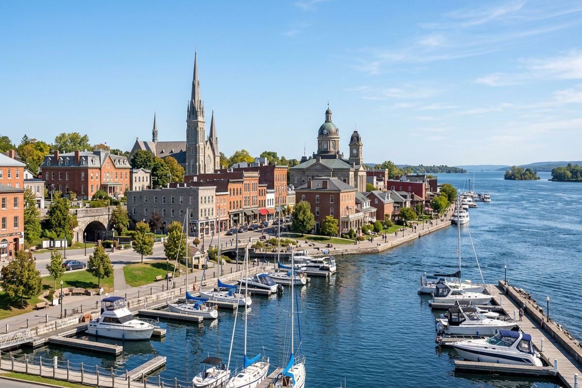 Brockville, Ontario streetscape