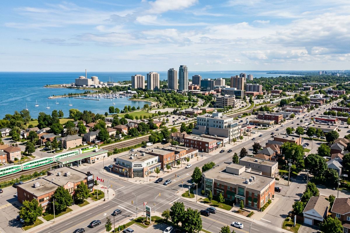 Pickering, Ontario streetscape