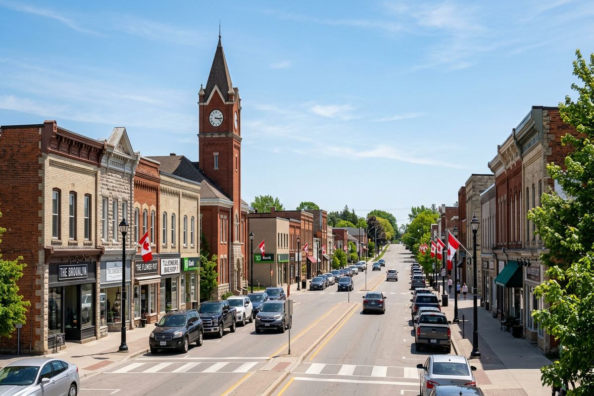 Tillsonburg, Ontario streetscape