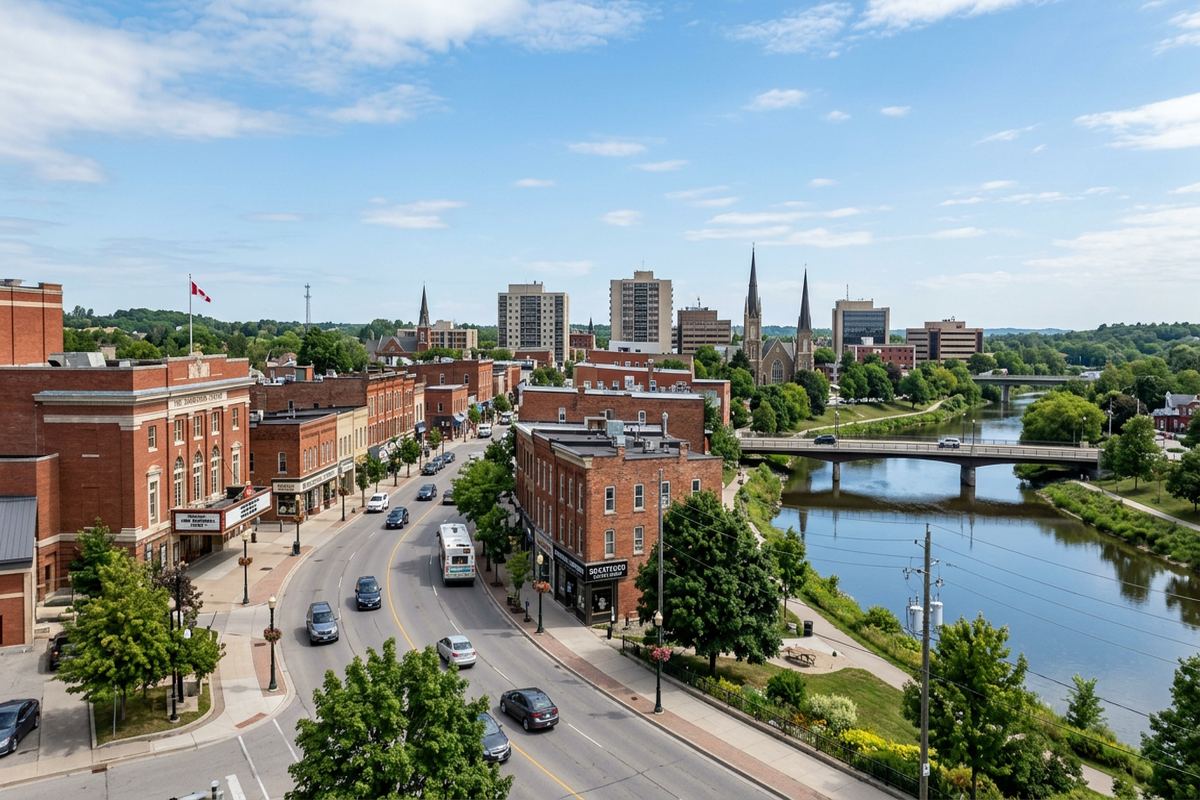 Brantford, Ontario streetscape