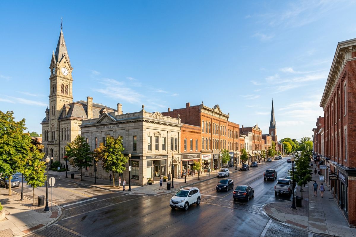 Woodstock, Ontario streetscape