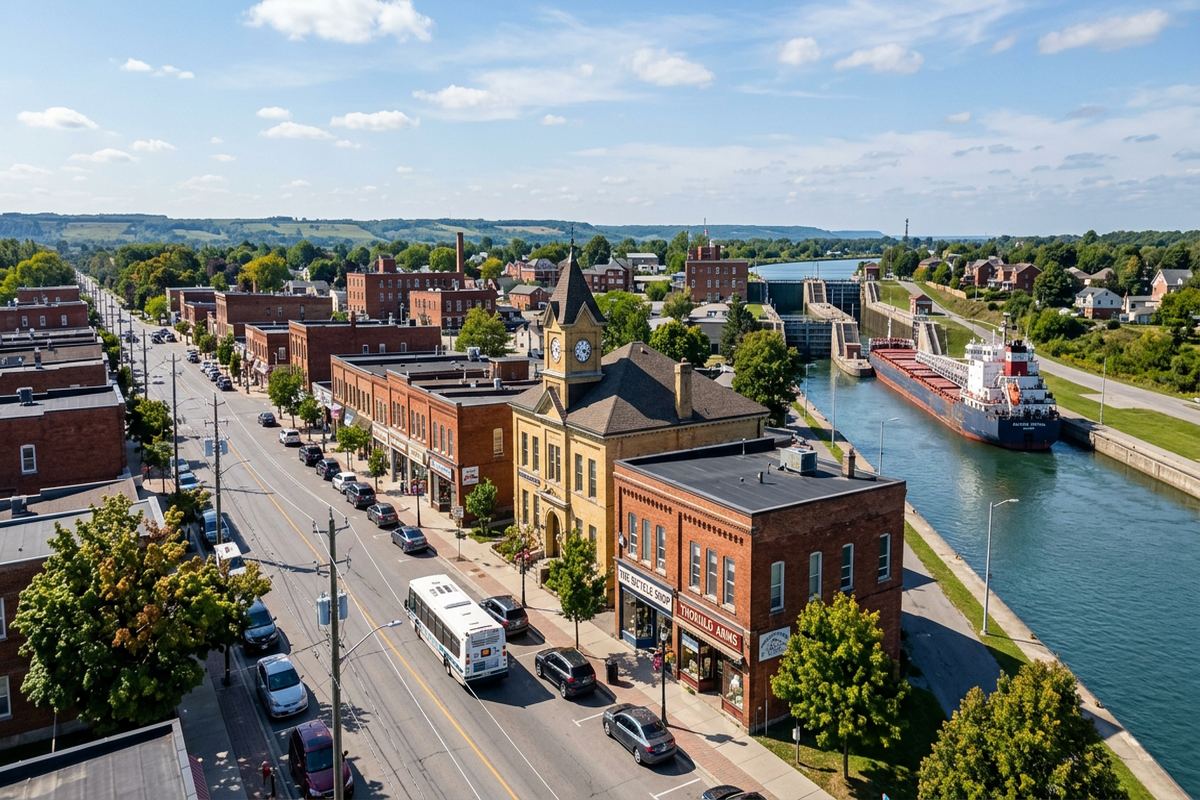 Thorold, Ontario streetscape