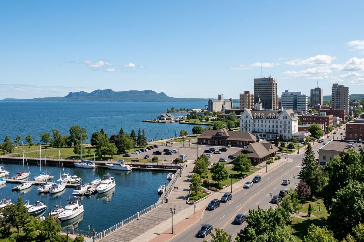 Thunder Bay, Ontario streetscape