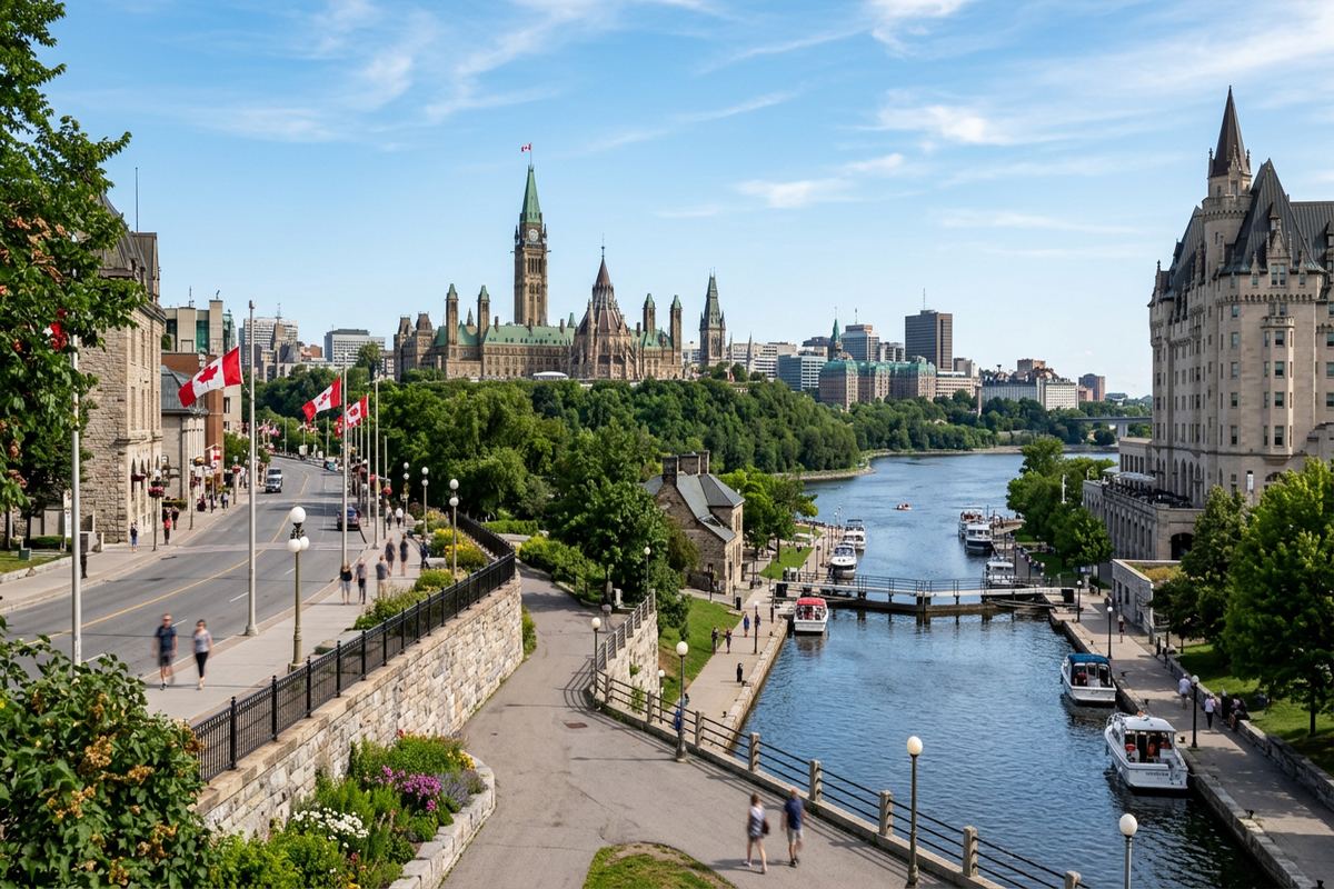 Ottawa, Ontario streetscape