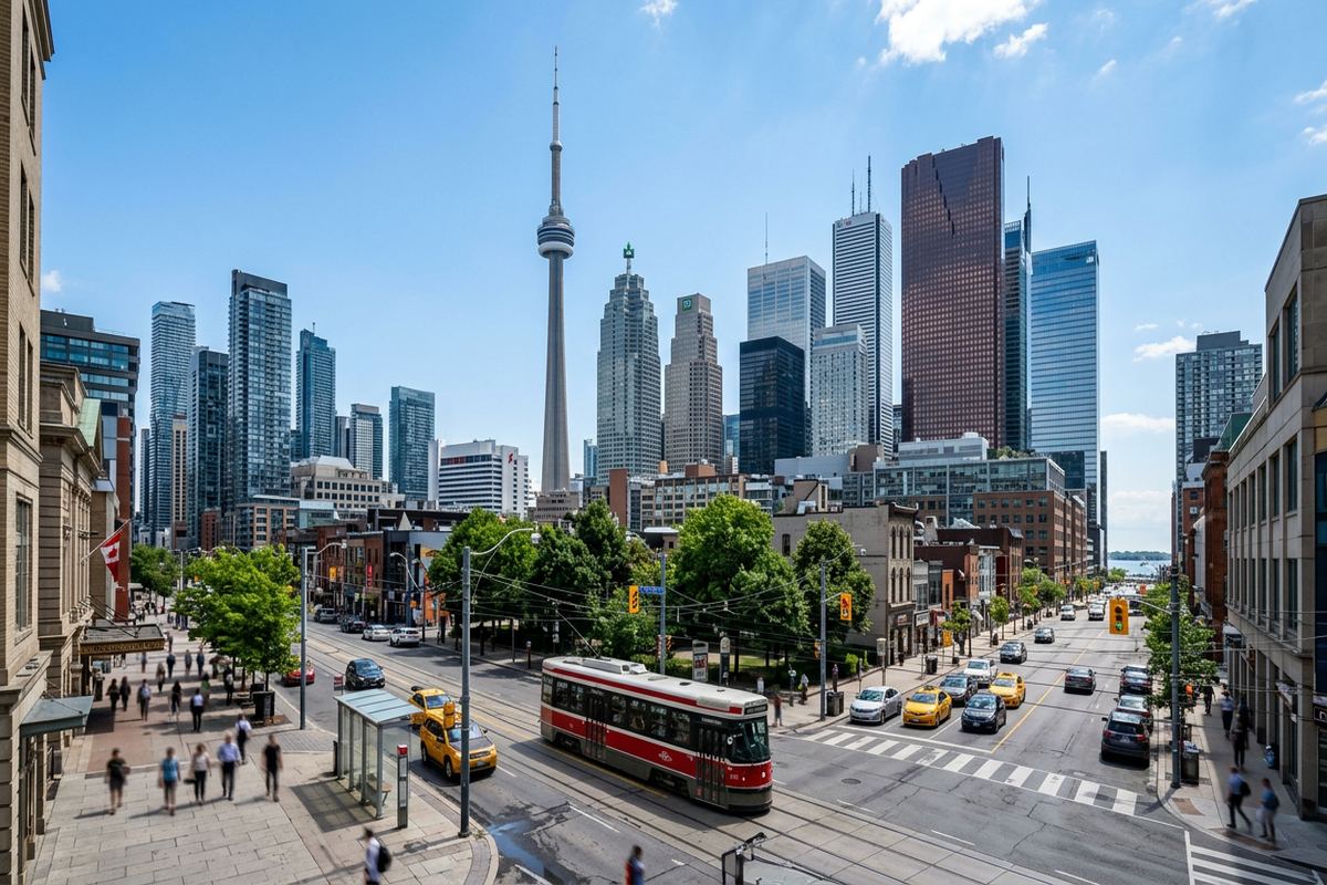 Toronto, Ontario streetscape