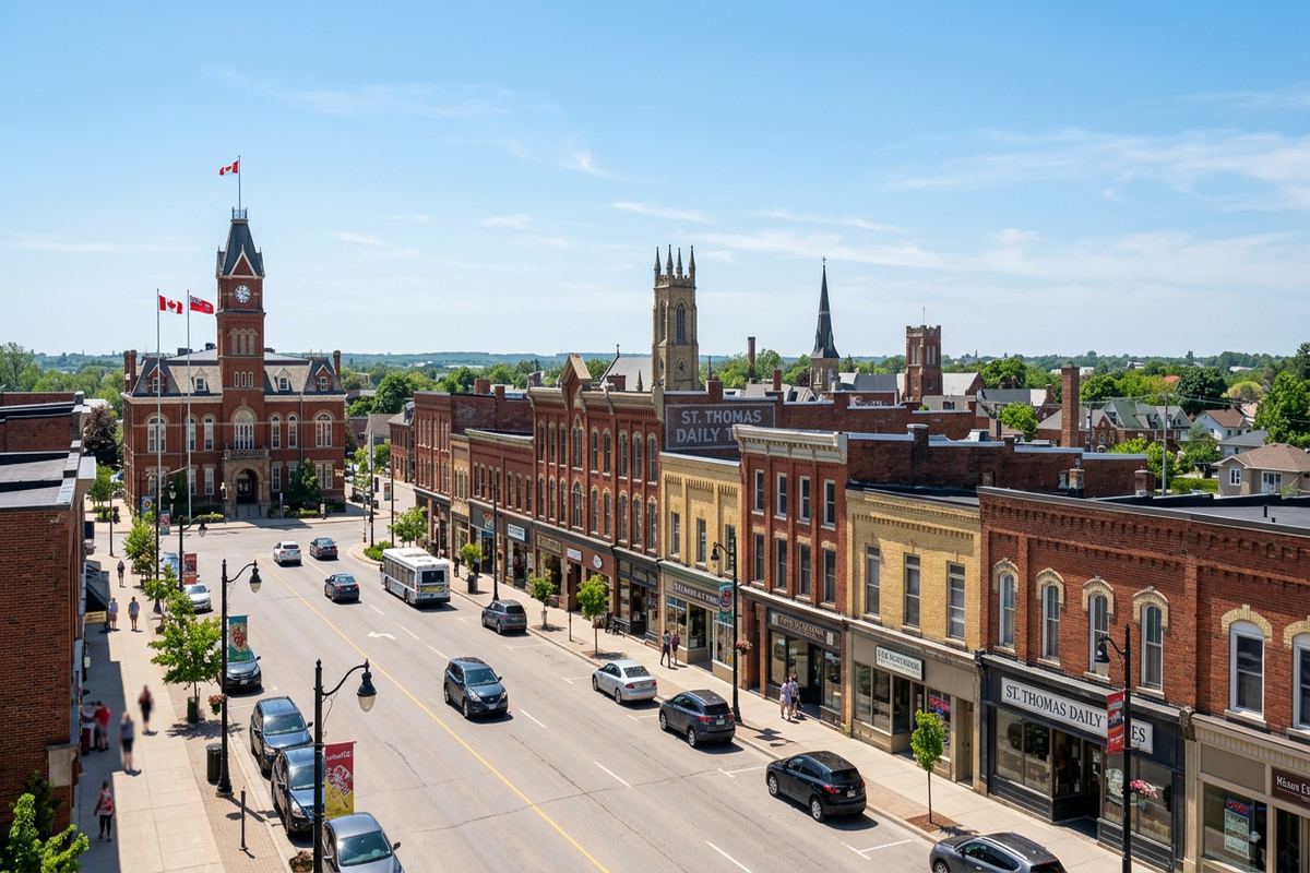St. Thomas, Ontario streetscape